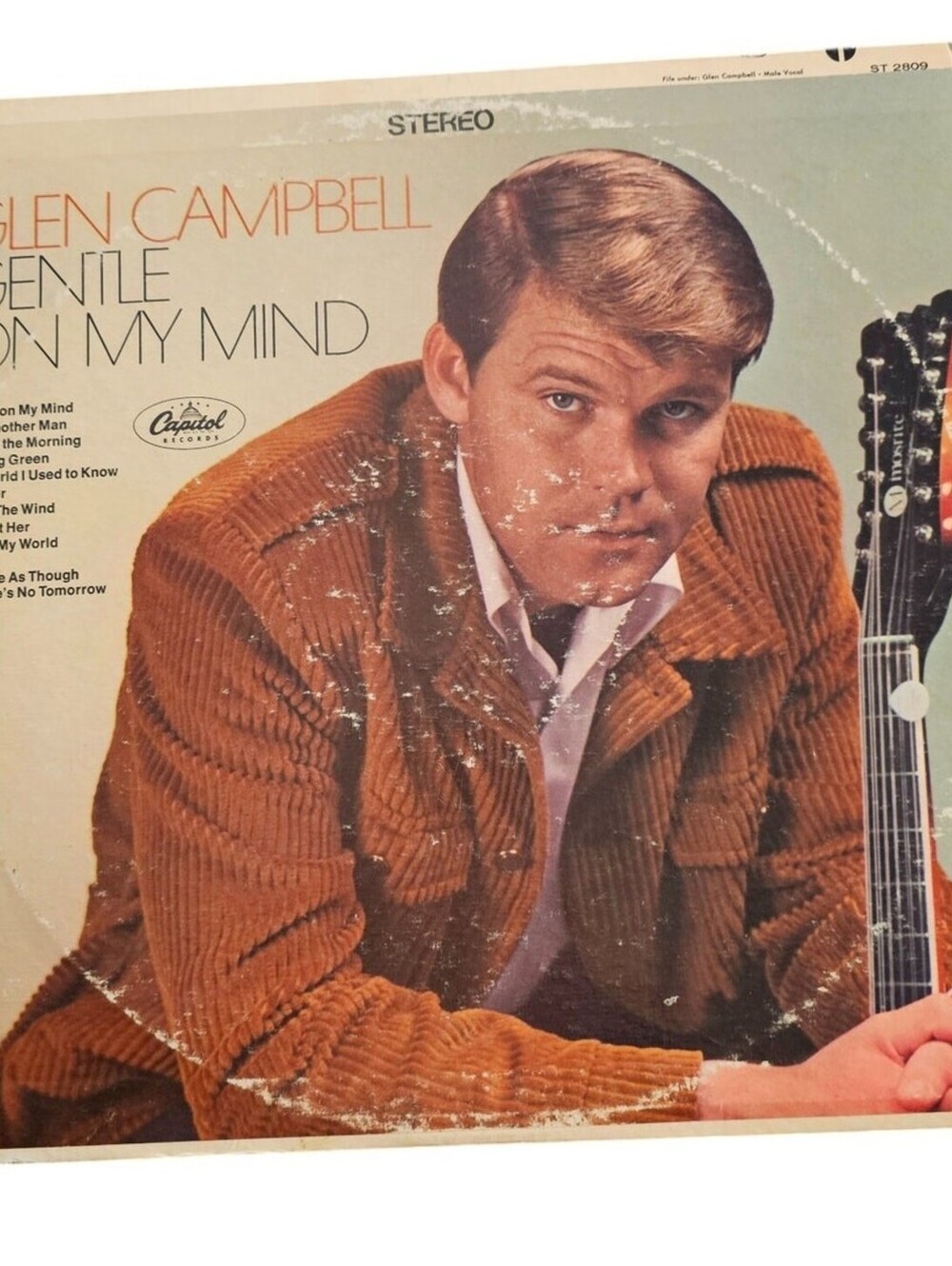 Glenn Campbell - Gentle on my Mind 1967 LP Vinyl Record Album Capitol - Picture 1 of 3